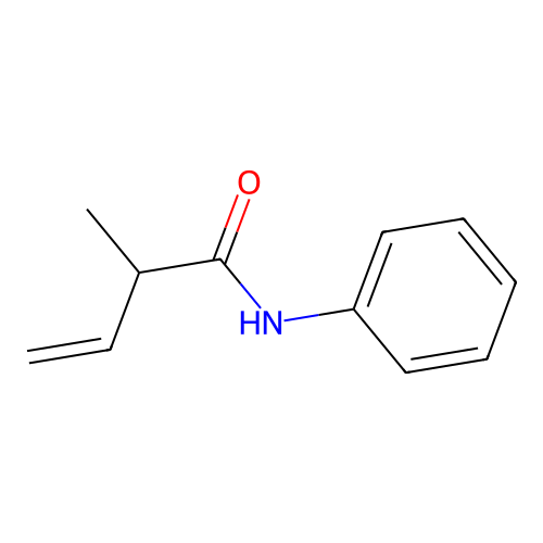 3-Butenamide, 2-methyl-N-phenyl- structure