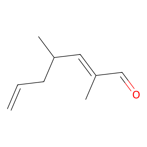 2,6-Heptadienal, 2,4-dimethyl-, (2E)- structure