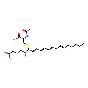 N-乙酰白三烯E4 structure