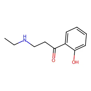 3-(Ethylamino)-1-(2-hydroxyphenyl)propan-1-one structure