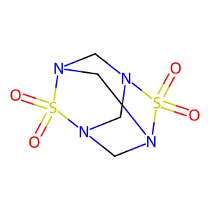 四亚甲基二砜四胺 structure