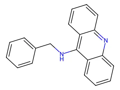 N-苄基-9-吖啶胺 structure