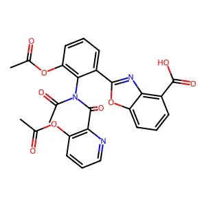 Tetraacetyl A 33853 structure