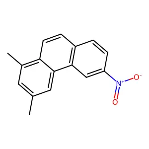 Dimethylnitrophenanthrene structure