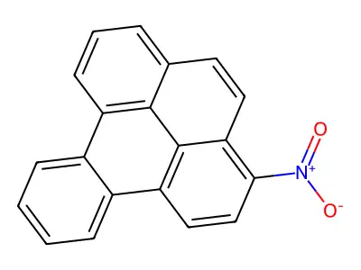 3-Nitrobenzo(e)pyrene structure