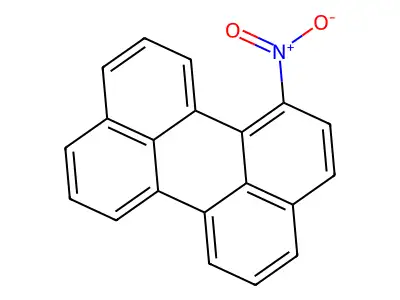 1-Nitroperylene structure