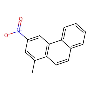 1-Methyl-3-nitrophenanthrene structure