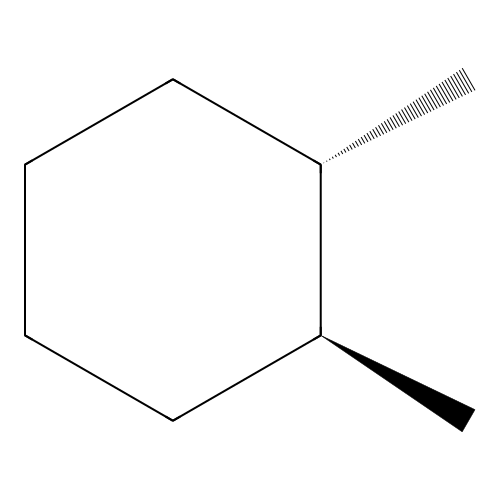 1,2-Dimethylcyclohexane, (1S,2S)- structure