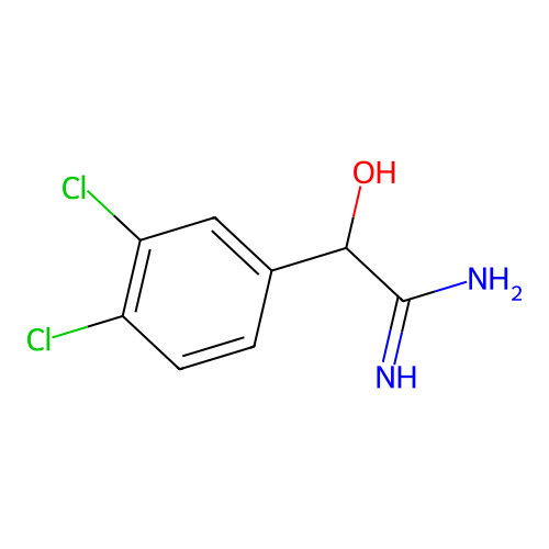 2-(3,4-二氯苯基)-2-羟基乙脒 structure