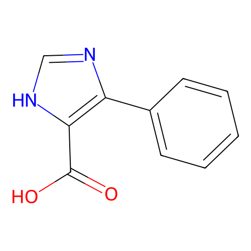 4-phenyl-1H-imidazole-5-carboxylic acid structure