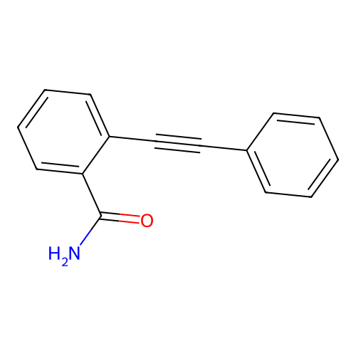 2-(Phenylethynyl)benzamide structure