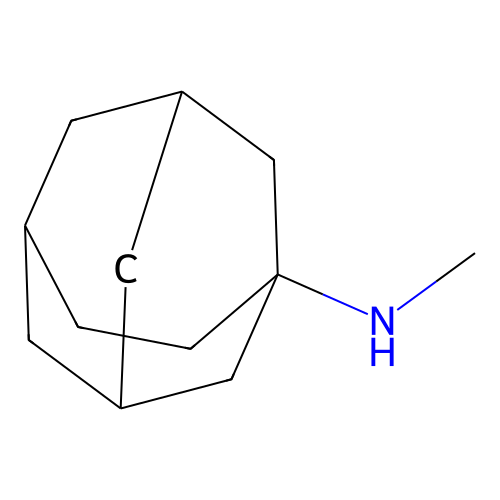 Methyl-tricyclo[4.3.1.1]undec-3-yl-amine structure