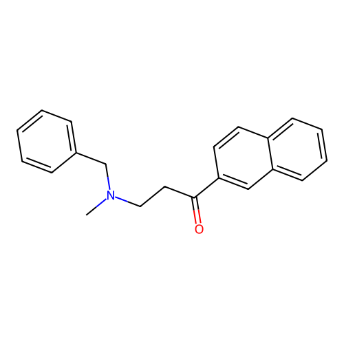 3-(Benzyl(methyl)amino)-1-(naphthalen-2-yl)propan-1-one structure
