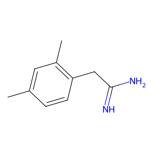 2-(2,4-Dimethylphenyl)ethanimidamide structure
