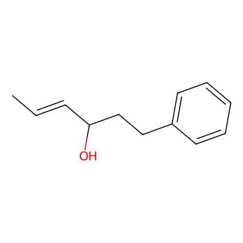 1-Phenylhex-4-en-3-ol structure