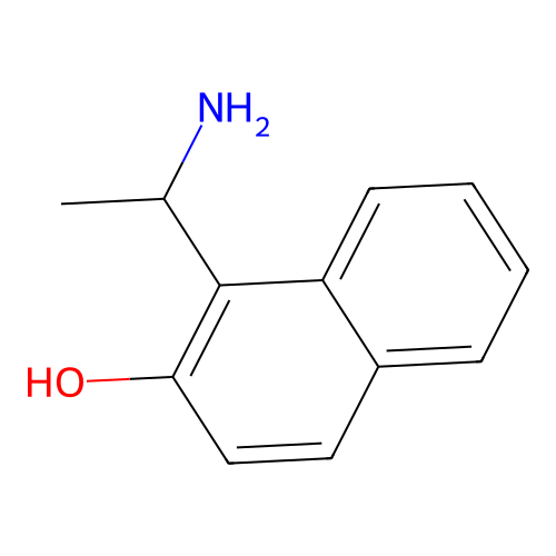1-(1-Amino-ethyl)-naphthalen-2-ol structure