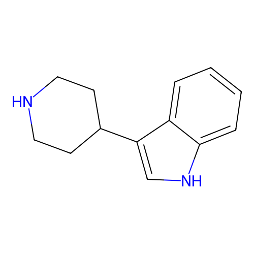3-(4-Piperidinyl)-1H-indole structure