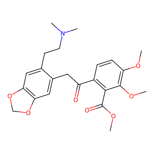 Methylhydrasteine methyl ester structure