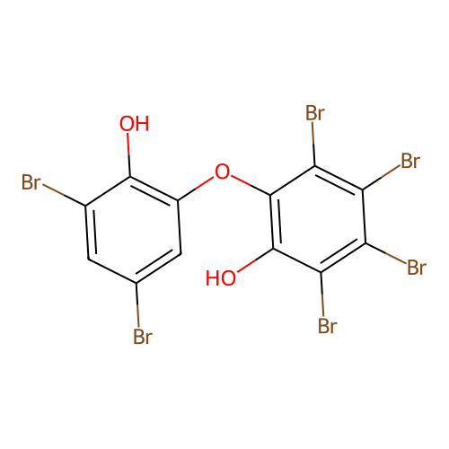 2,3,4,5-Tetrabromo-6-(3,5-Dibromo-2-Hydroxyphenoxy)Phenol structure