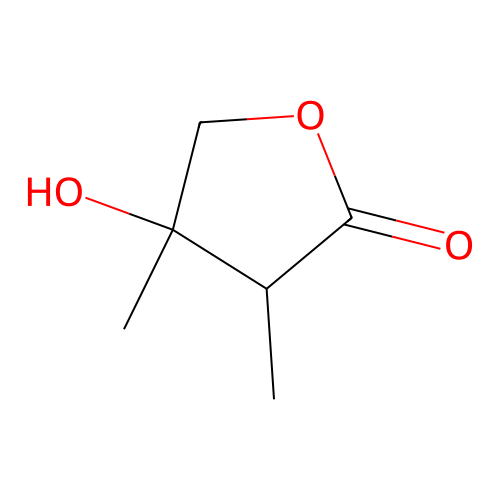 Dihydro-4-hydroxy-3,4-dimethyl-2(3h)-furanone structure