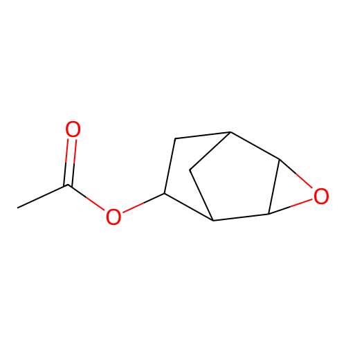 5,6-环氧降冰片烷-2-基乙酸酯 structure