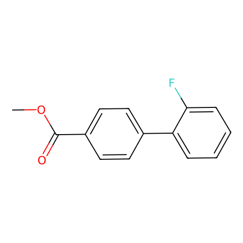 Methyl 2'-fluoro-1,1'-biphenyl-4-carboxylate structure