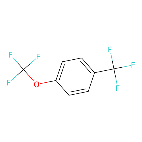 1-(Trifluoromethoxy)-4-(trifluoromethyl)benzene structure