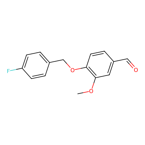 4-[(4-Fluorobenzyl)oxy]-3-methoxybenzaldehyde structure