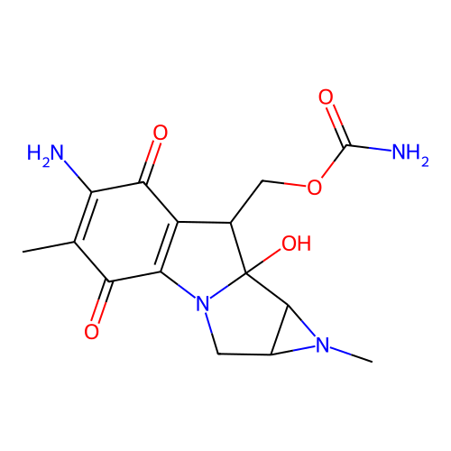 Mitomycin derivative T 20 structure