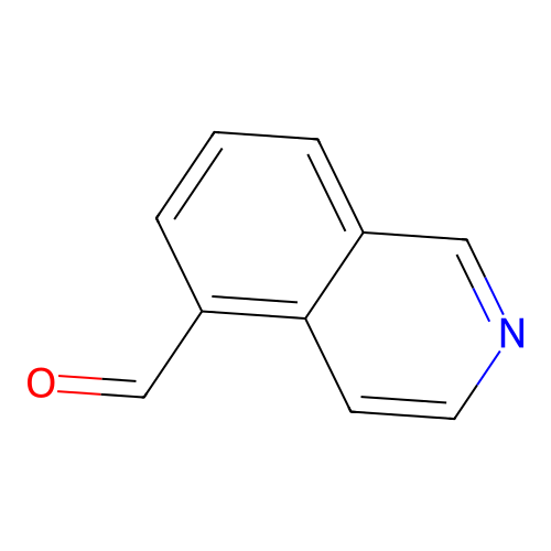 Isoquinoline-5-carboxaldehyde structure