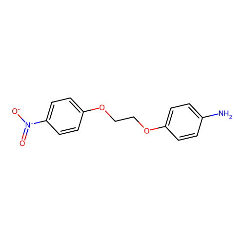 4-(2-(4-Nitrophenoxy)ethoxy)aniline structure