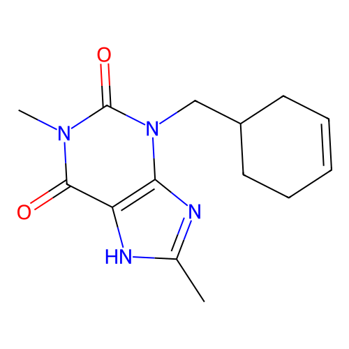 Mexafylline structure