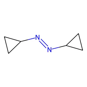 Dicyclopropyldiazene structure