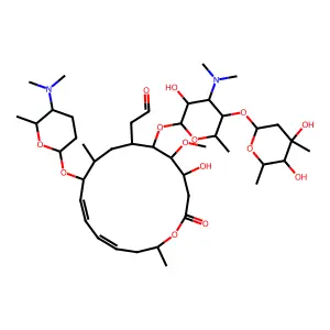螺旋霉素 structure