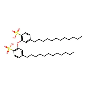 2,2'-氧代双[4-十二烷基苯磺酸] structure