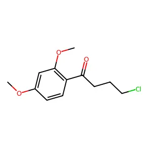 4-Chloro-2',4'-dimethoxybutyrophenone structure