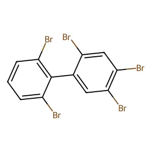2,2',4,5,6'-Pentabromobiphenyl structure