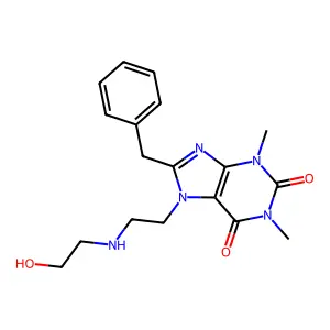 (-)-Sophoramine structure