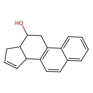 Gona-1,3,5,7,9,15-hexaen-12-ol, (13xi,14xi)- structure