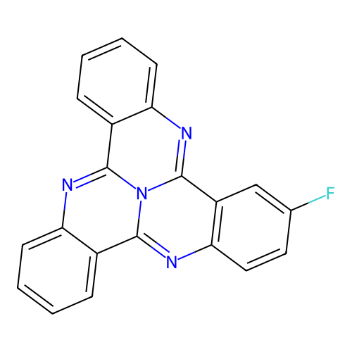 Tricycloquinazoline, 3-fluoro- structure