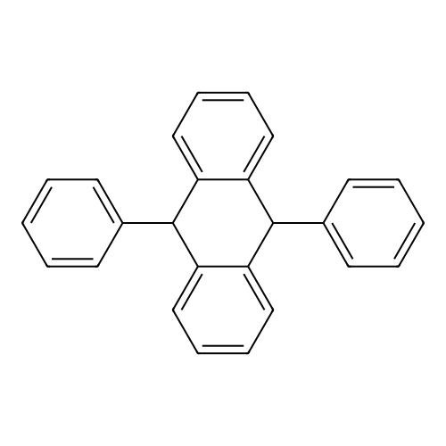 9,10-Diphenyl-9,10-dihydroanthracene structure