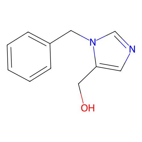 1-Benzyl-5-hydroxymethyl-1H-imidazole structure