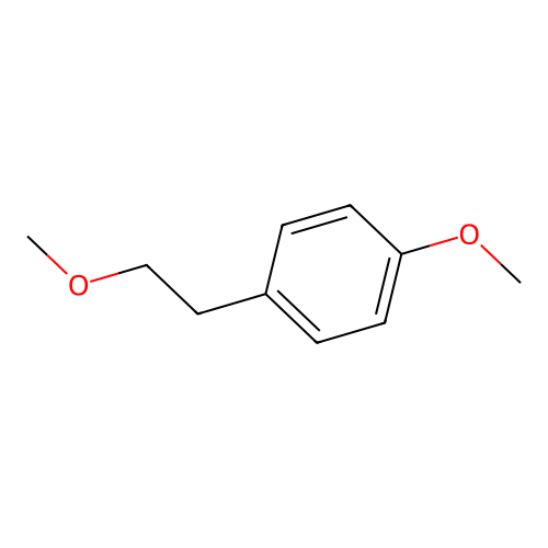 Benzene, 1-methoxy-4-(2-methoxyethyl)- structure