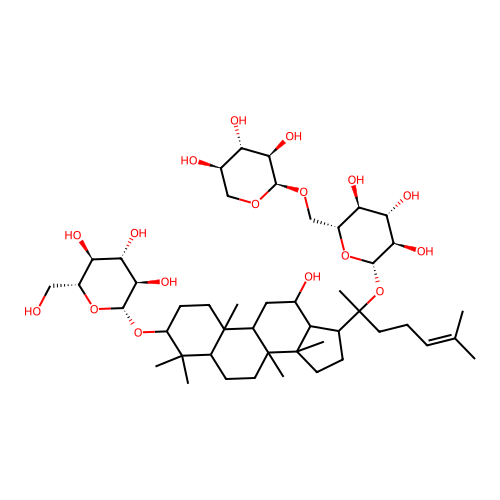 Gypenoside IX structure
