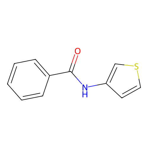 n-(Thiophen-3-yl)benzamide structure
