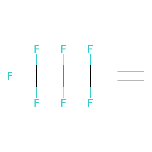 3,3,4,4,5,5,5-Heptafluoropent-1-yne structure