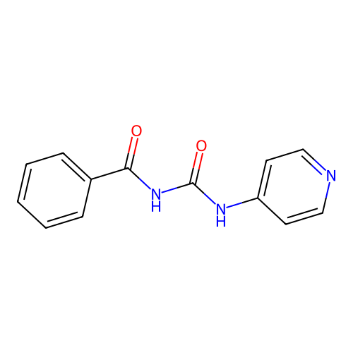 N-(pyridin-4-ylcarbamoyl)benzamide structure