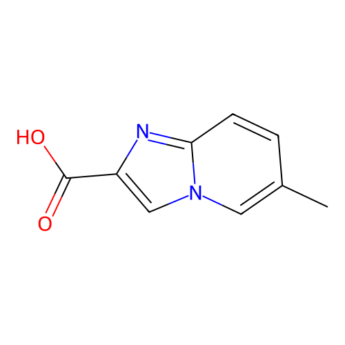 6-Methylimidazo[1,2-a]pyridine-2-carboxylic acid structure