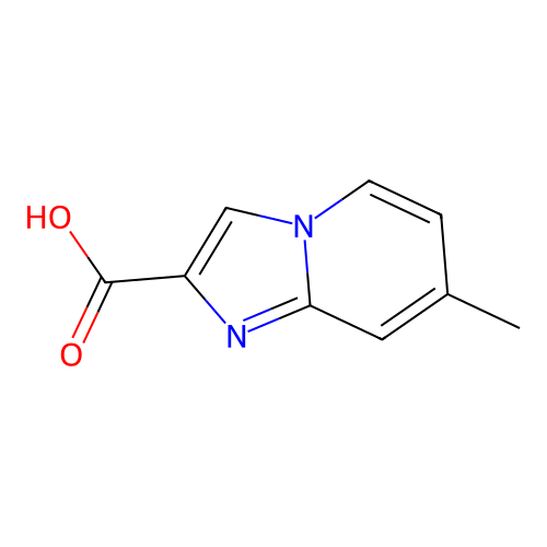 7-Methylimidazo(1,2-a)pyridine-2-carboxylic acid structure