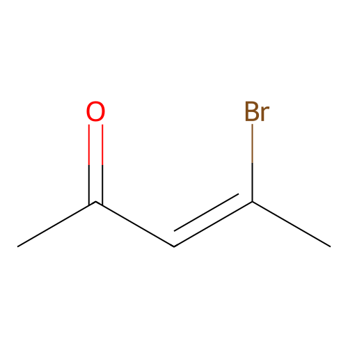 (3Z)-4-Bromo-3-penten-2-one structure